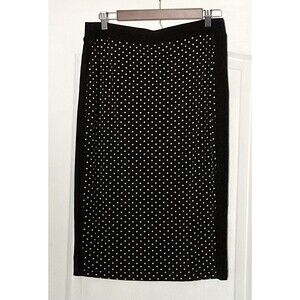 Vince Camuto Woman’s Skirt  Size M, Black and white Polka Dot
